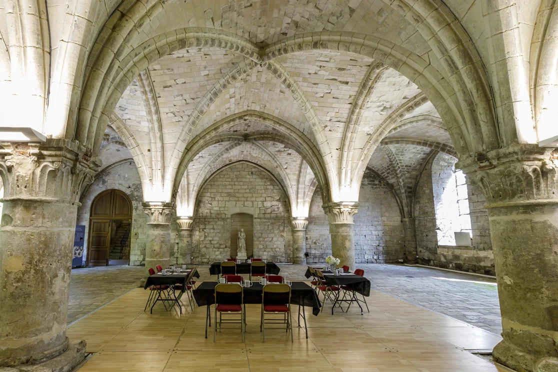 Salle Capitulaire de l'Abbaye de Vaucelles 